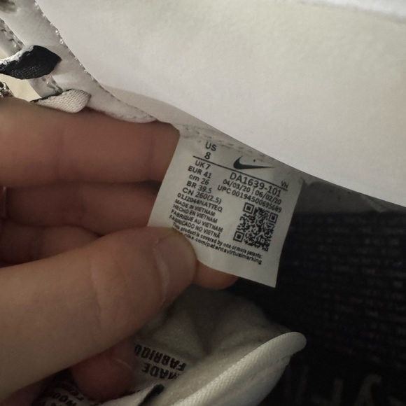 Nike Dunk High Slam Jam White/Black - M8 - Picture 6 of 6